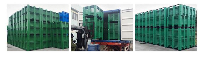heavy duty vented pallet box
