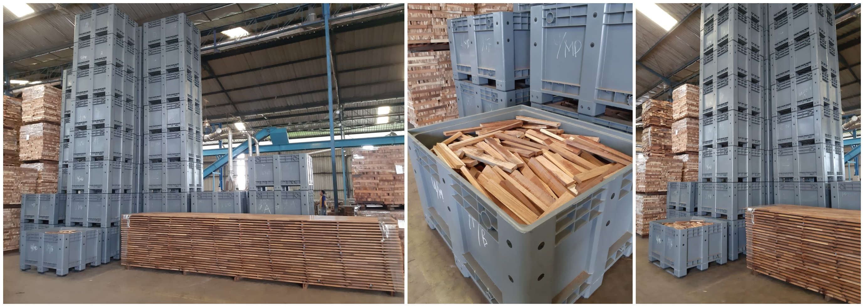 1200x1000 plastic pallet box