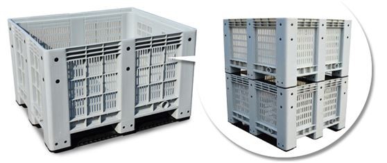 plastic pallet basket