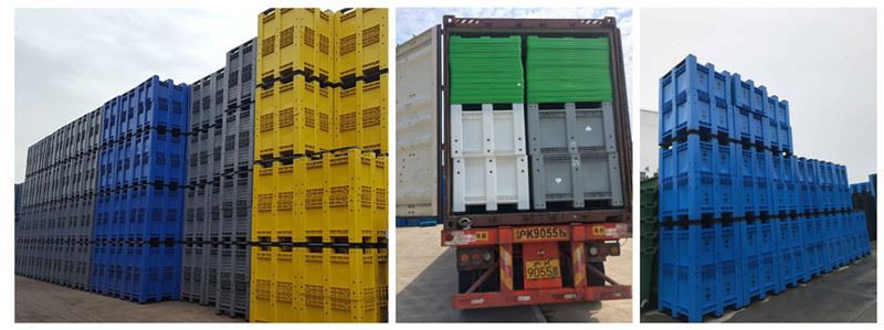 1200x1000 plastic pallet containers