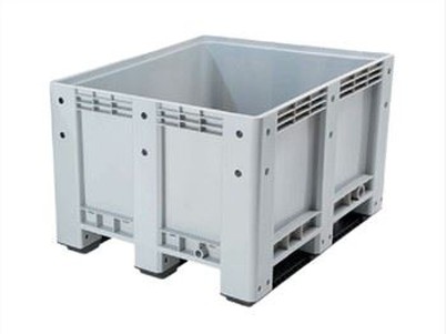 Täisseinad Plastikust kaubaaluste kast