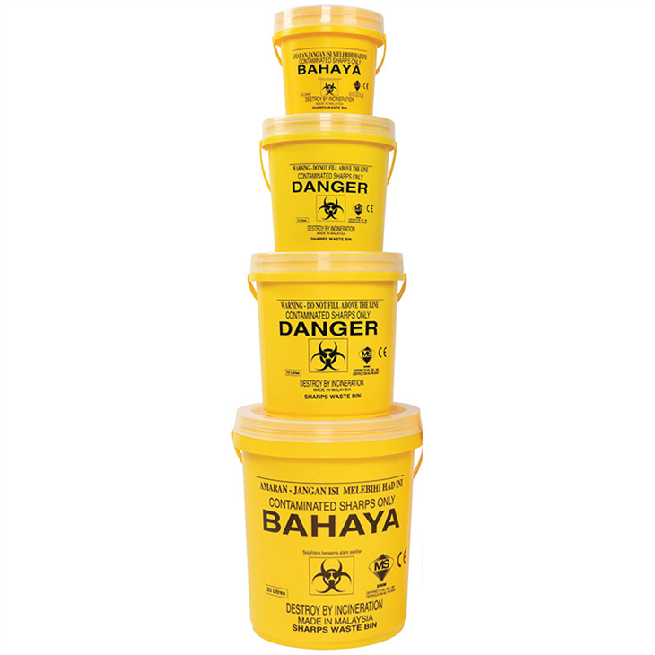 Hospital Injection Disposal Sharps Containers