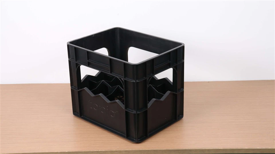 12 Bottles Basket Plastic Turnover Crates For Beer
