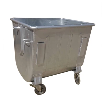 660L roostevabast terasest prügikast