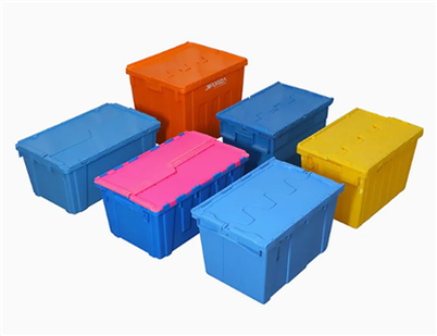 Virgin PP liikuvad pesatavad ja virnastatavad kastid